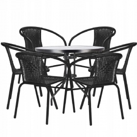 GARDEN FURNITURE SET, TABLE SET