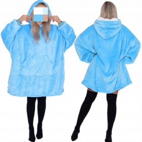 HOODIE BLANKET OVERSIZE-1set/pe bag-14sets/ctn40x50x60cm