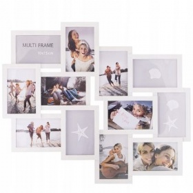 PHOTO FRAME FOR 12 PICTURES-1pcs/opp-12pcs/ctn62x33x53cm